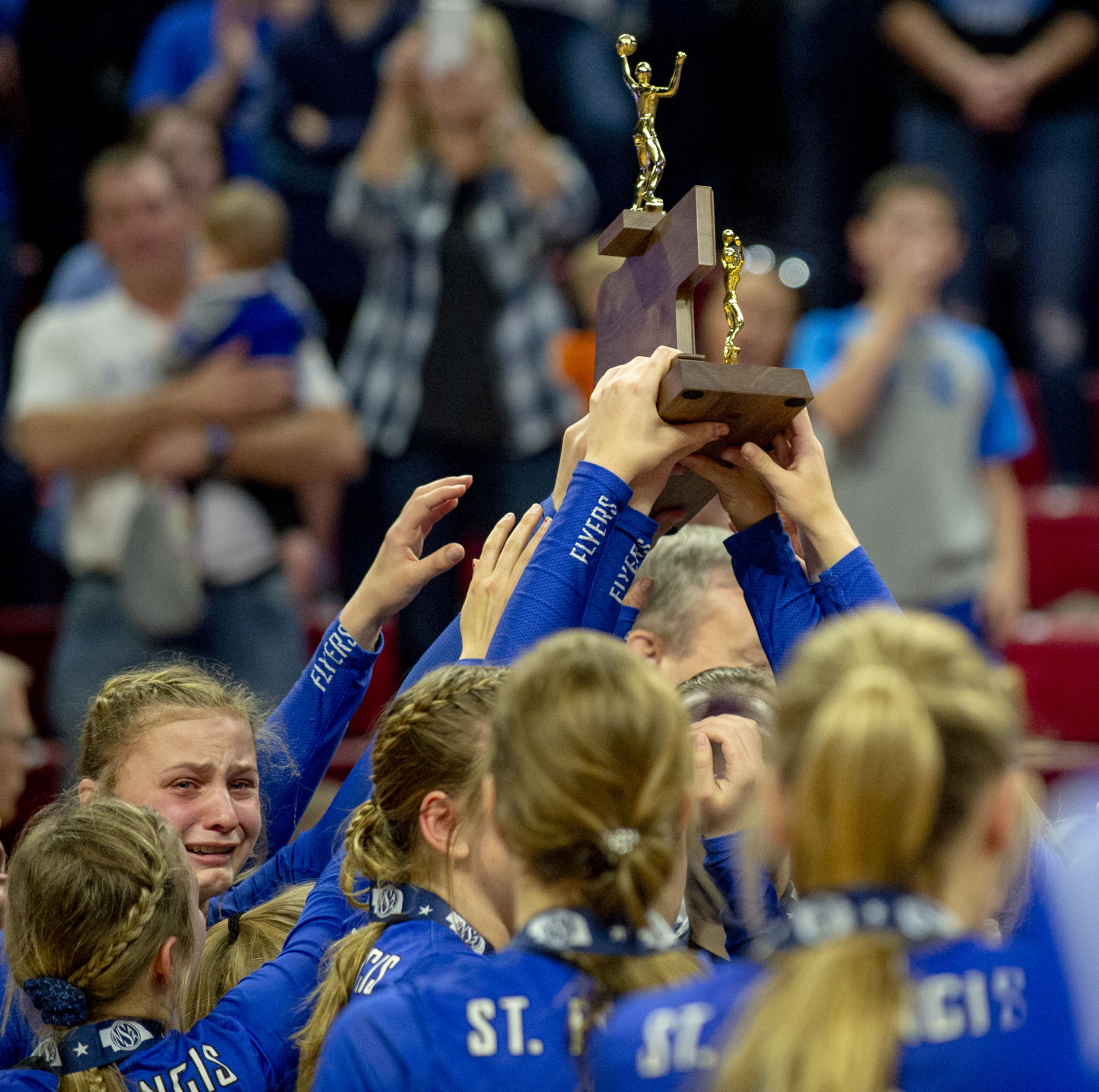 D-2 state volleyball championship, 11.9